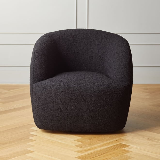 Cb2 best sale fuzzy chair