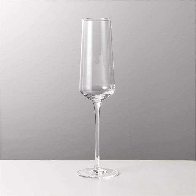 Thin champagne clearance flutes