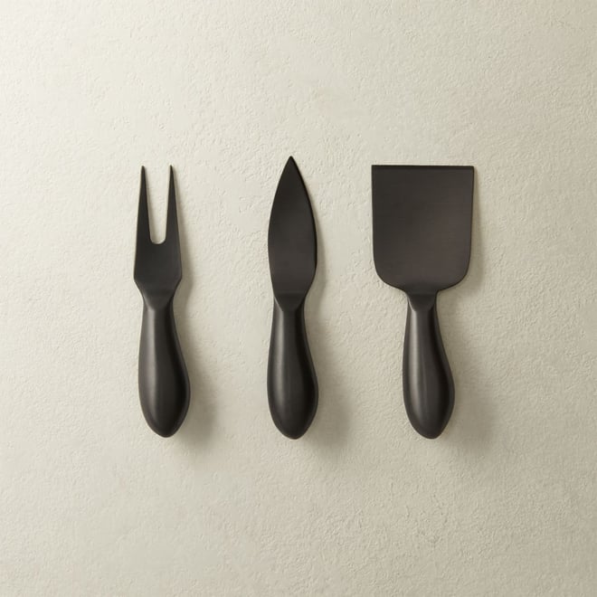 Black & Gold Cheese Knife Set of 3 – Be Home