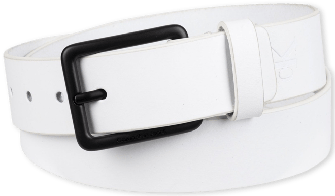 Men's Genuine Leather Casual Bridle Belt