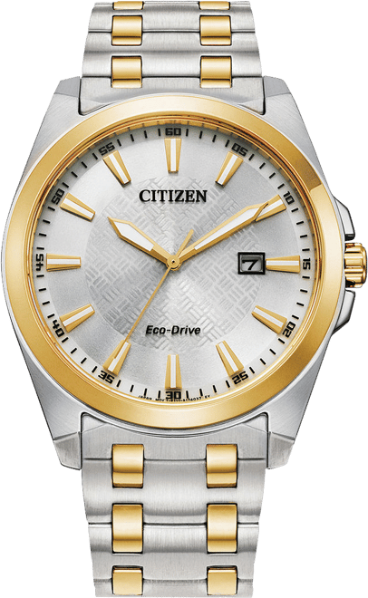 Citizen Corso Mens Two Tone Stainless Steel Bracelet Watch Bm7534 59a JCPenney