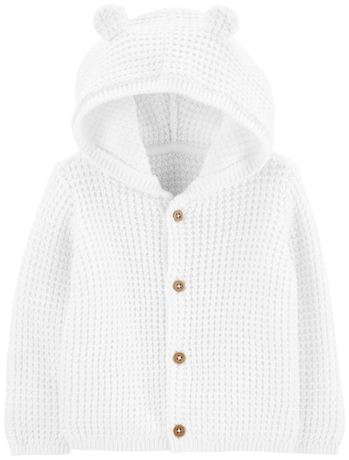 Carters white clearance sweater