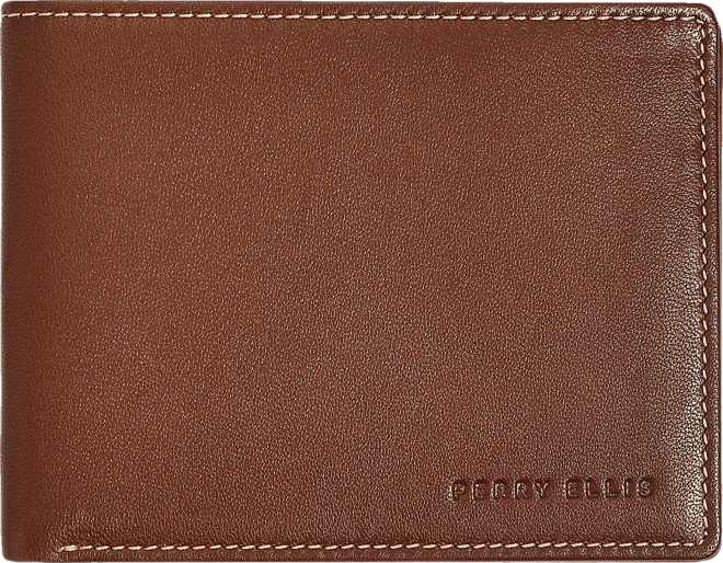 Perry Ellis Men's Leather Wallet