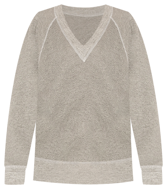 The V Neck Sweatshirt