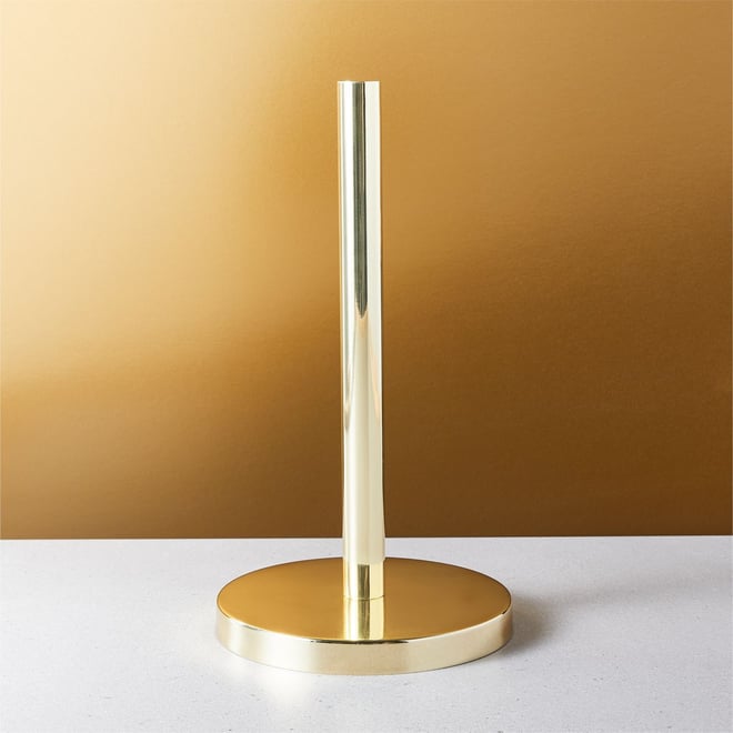 paper towel pump - brass