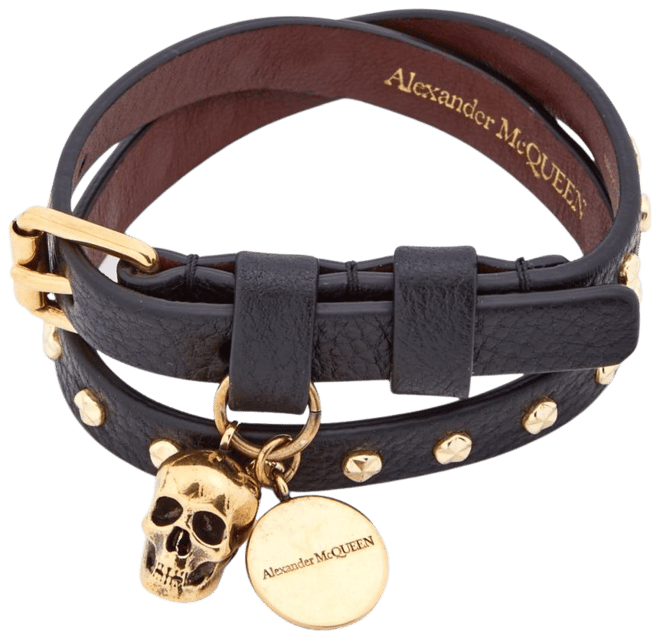 Thin Leather Wrap Bracelet | Laguna 8 XL