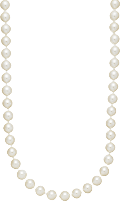 Imitation Pearl (8mm) Strand Necklace, 24" + 2" extender, Created for Macy's