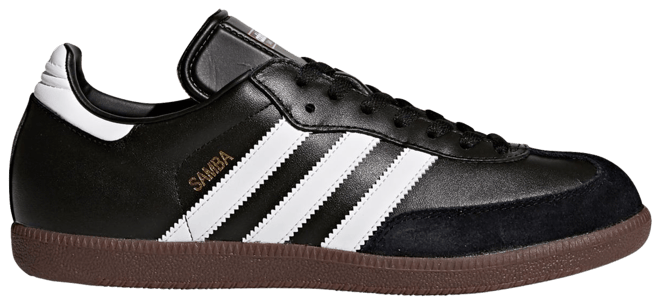 black leather samba adidas