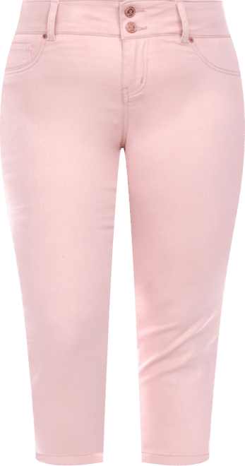 Plus Size Capri Jeans