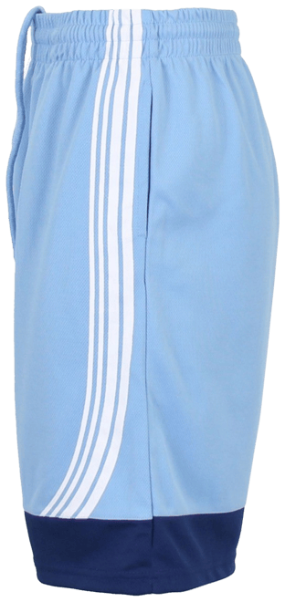 Men's Active Training Modern-Fit Moisture-Wicking Colorblocked Mesh Basketball Shorts