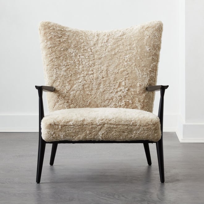 Sheepskin lounge chair discount covers