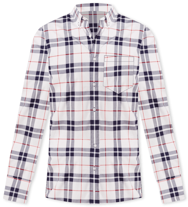 Club Room Men's Perry Plaid Stretch Shirt with Pocket, Created for