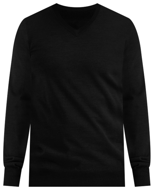 Club Room Men's Solid V-Neck Merino Wool Blend Sweater, Created