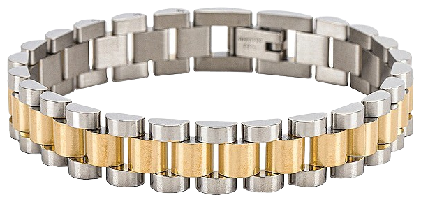 The Two-Toned Timepiece Bracelet