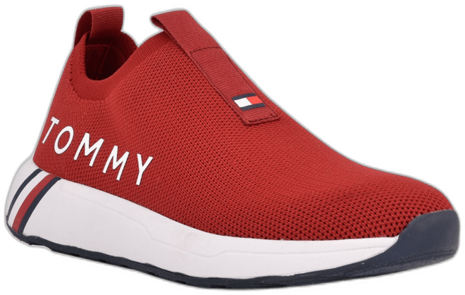Tommy Hilfiger Aliah Knit Sporty Slip-On Sneakers - Macy's