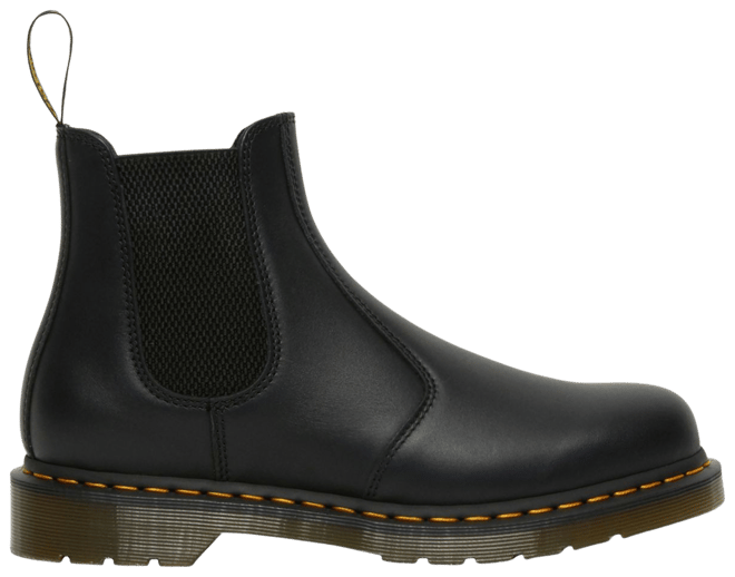 【Dr.Martens】 ★ BOOTS ★ 2976 Jenix Nappa ★ BLACK 2976 Genix Nappa Reclaimed Leather Chelsea Boots in Black