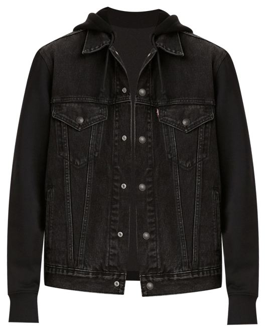 Louis Vuitton Hybrid Hoodie Denim Jacket