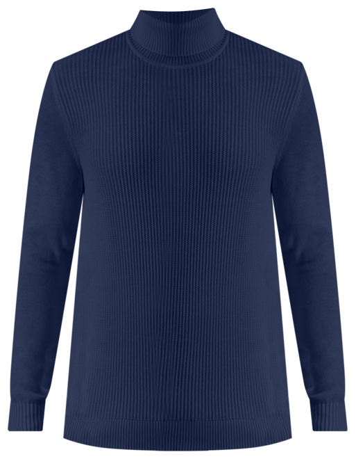 Men's Textured Cotton Turtleneck Sweater, Created for Macy's