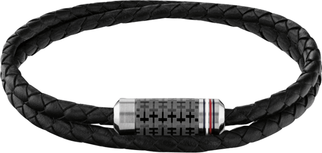 Men's Leather Braided Bracelet
