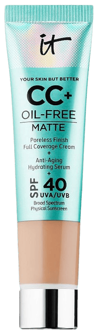 IT Cosmetics Mini CC+ Cream Oil-Free Matte with SPF 40