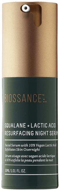 Squalane + Lactic Acid Resurfacing Night Serum