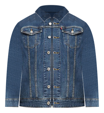 Plus size deals levi jean jacket