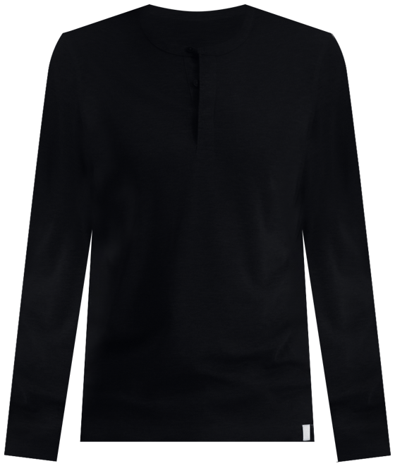 Alfani Men's Alfatech Solid Henley, Created for Macy's - Macy's