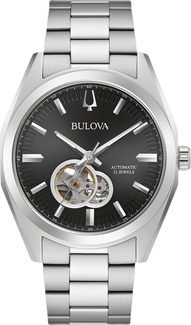 Men's Automatic Surveyor Stainless Steel Bracelet Watch 42mm