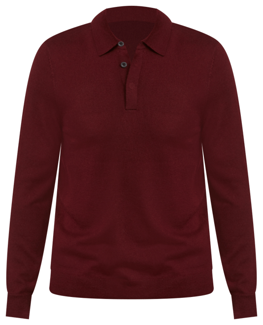 Men's Merino Wool Blend Polo Sweater, Created for Macy's