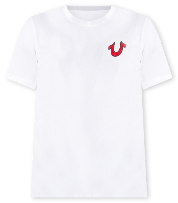 Men's Buddha Logo Crewneck Short Sleeve T-shirt