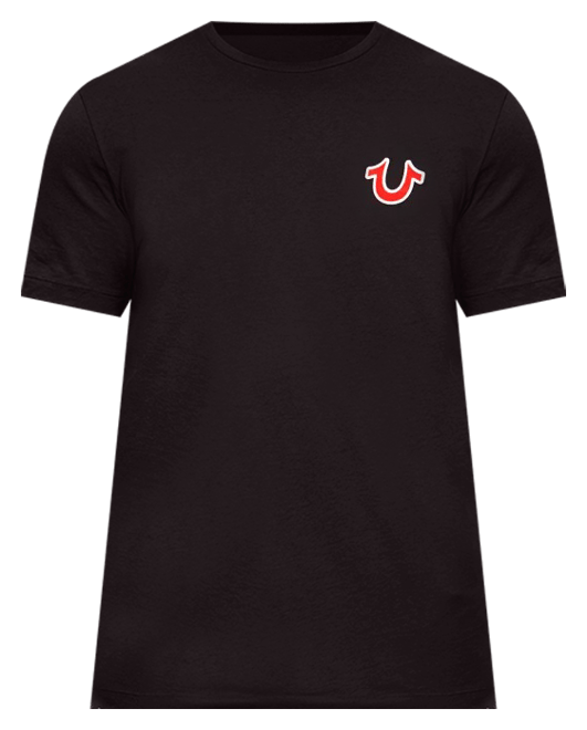 Men's Buddha Logo Crewneck Short Sleeve T-shirt