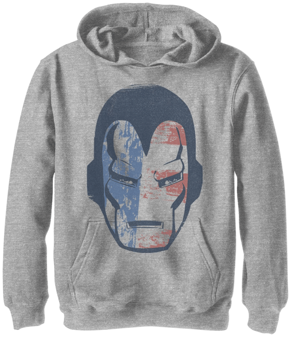 Iron man best sale hoodie boys