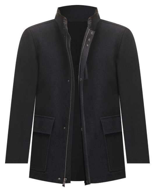 Cole Haan Men s Wool Plush Car Coat Macy s