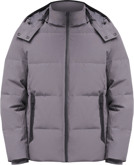 Men's Dry Hand Down with Detachable Hood Coat