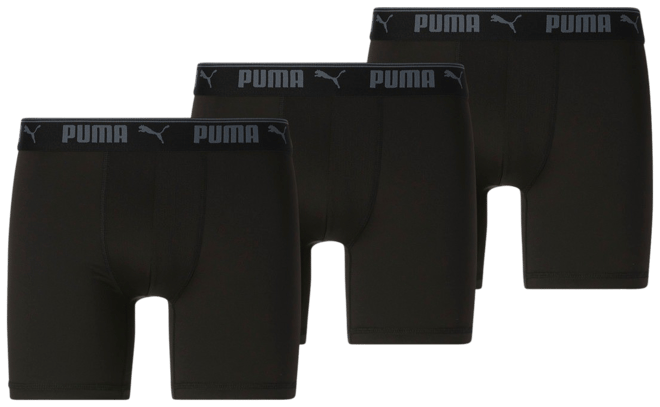 PUMA Men's Training Boxer Briefs 3 Pack