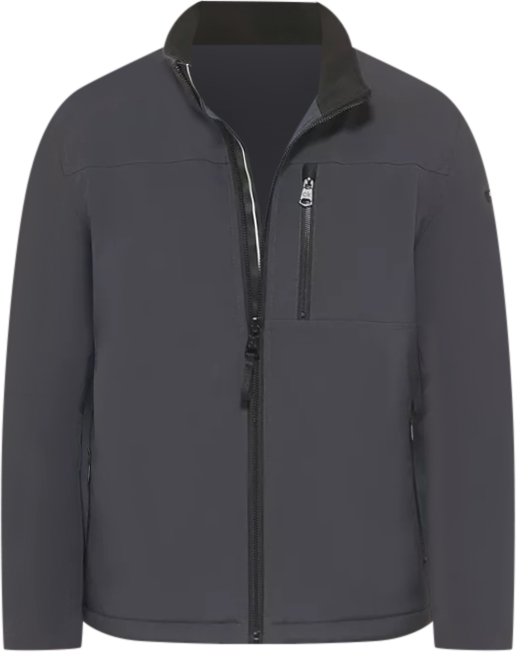 Men's Sherpa Lined Classic Soft Shell Jacket