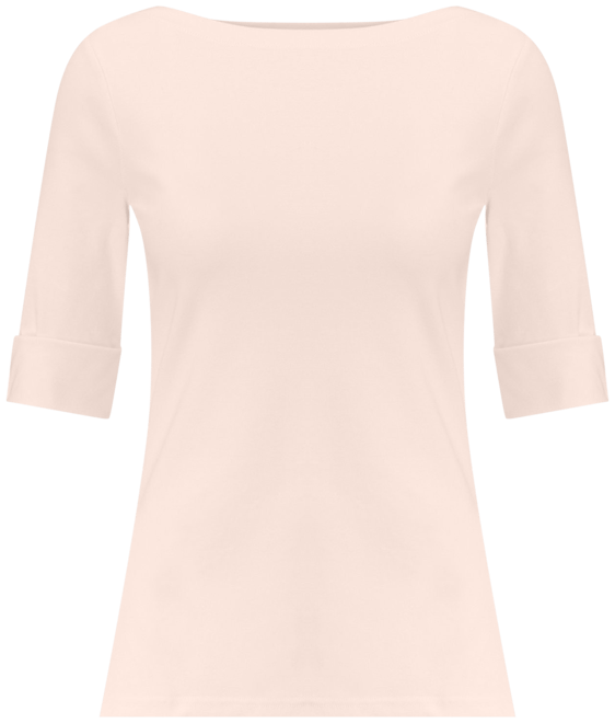 Stretch Boatneck Top