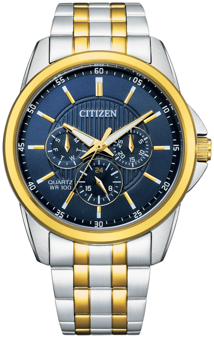 Men's Two-Tone Stainless Steel Bracelet Watch 42mm