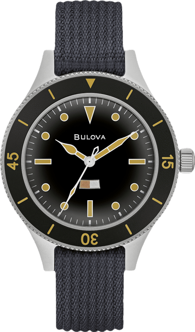 Men's Automatic Mil-ships-w-2181 Navy Nylon Strap Watch 41mm