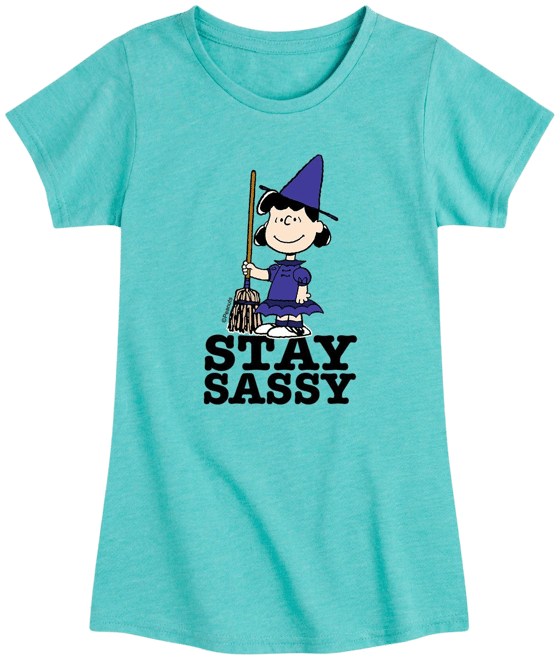 Peanuts - Lucy Stay Sassy - Men's Short Sleeve Graphic T-Shirt 