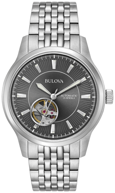 Men's Automatic Stainless Steel Bracelet Watch 40mm 96A190