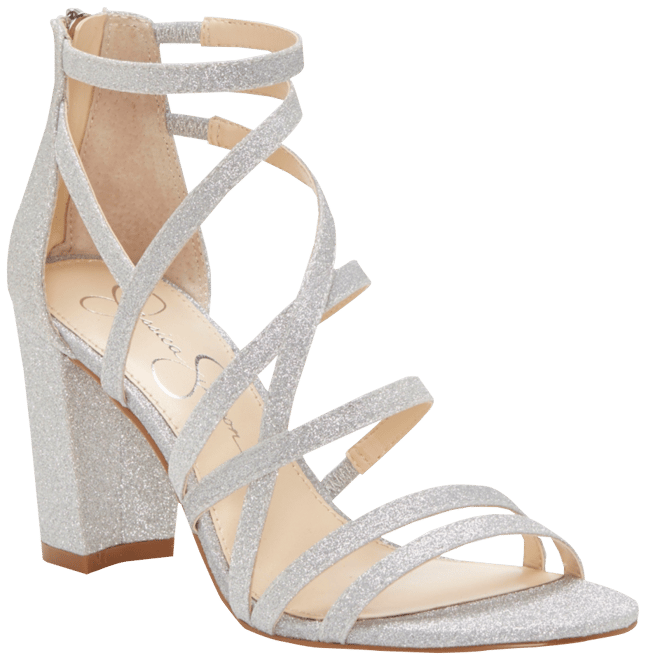 Jessica Simpson Women's Stassey Strappy Block Heel Dress Sandals - Macy's