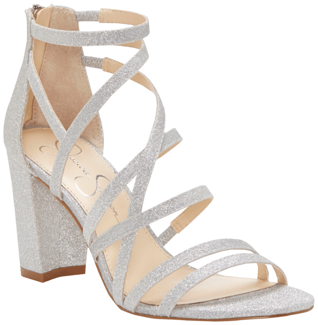 Jessica simpson gold flat on sale sandals