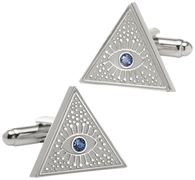 Men's Evil Eye Amulet Cufflinks