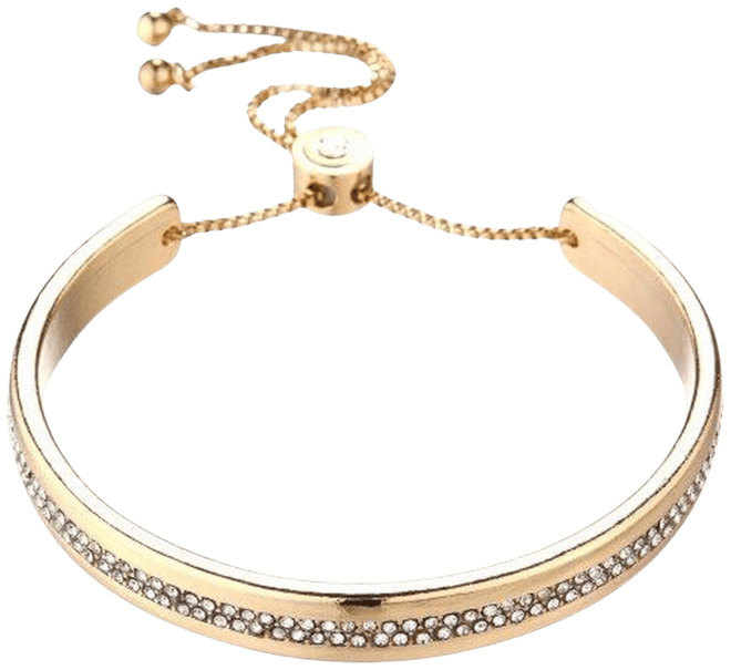 Bracelet with All Over Glass Accents