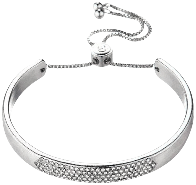 Bracelet with Center Glass Accents
