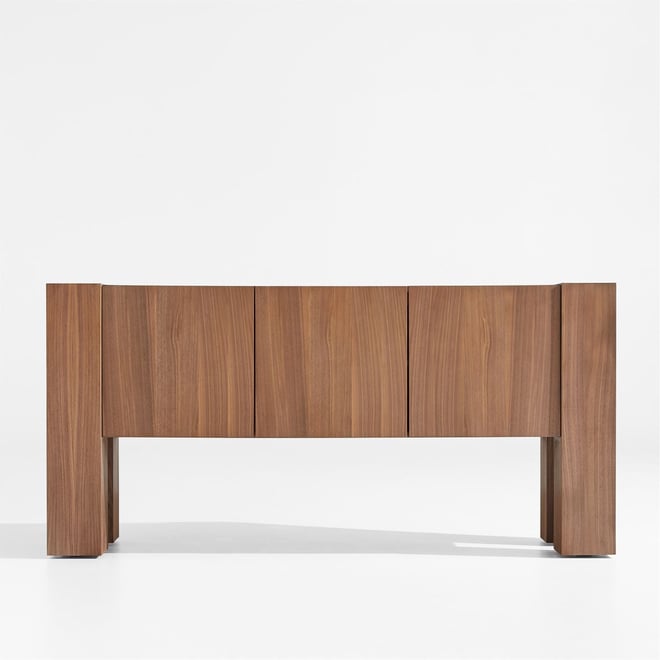 Crate & Barrel Panos Dining Table Dupe - The Daily Dupe