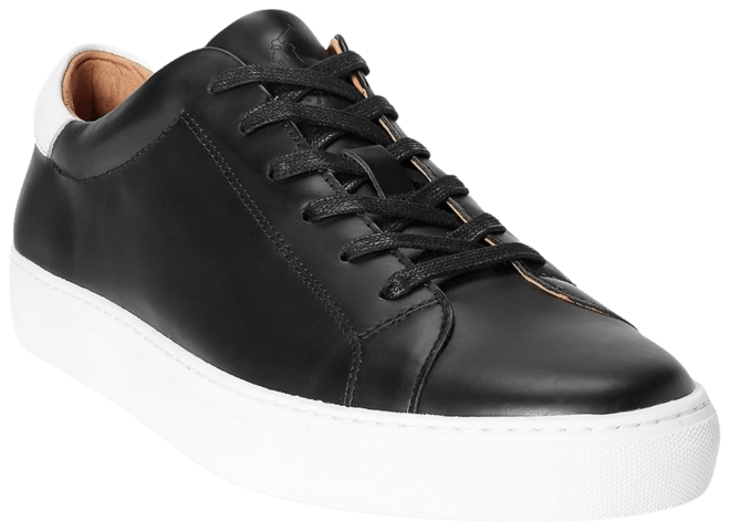 Polo Ralph Lauren Men's Jermain Leather Sneakers | Bloomingdale's