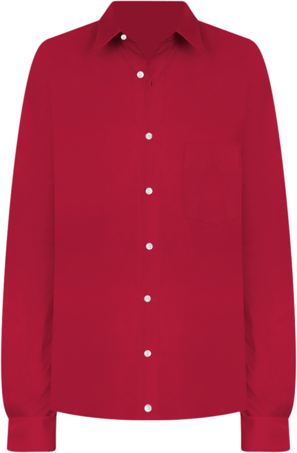 Men's Athletic Fitted Poplin Dress Shirt