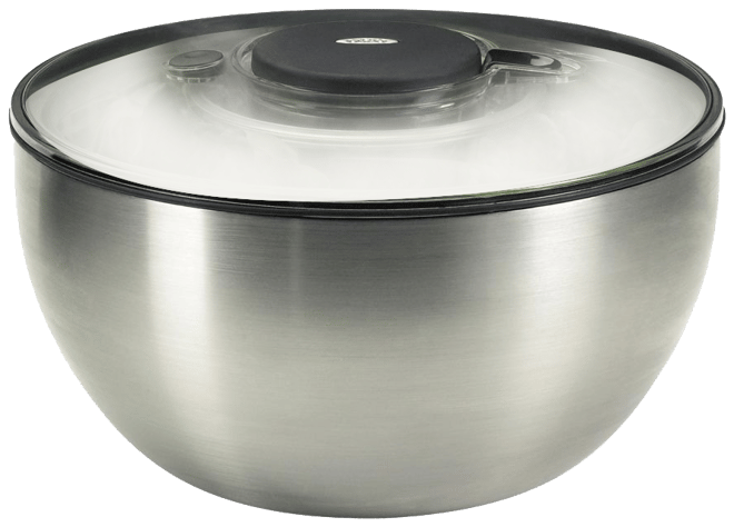 OXO Stainless Steel Salad Spinner | Bloomingdale's Home